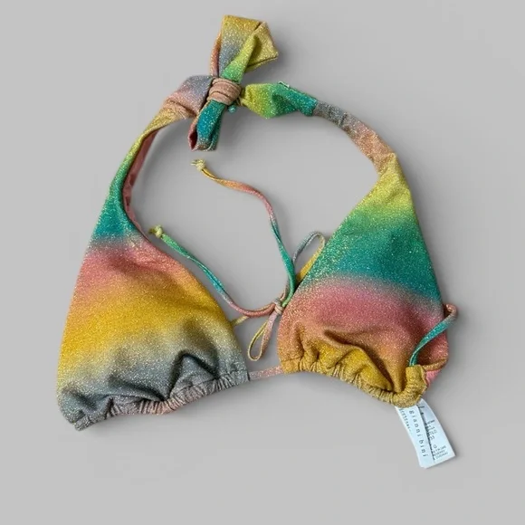 Gianni Bini Rainbow Sparkle Bikini - Picture 2 of 8